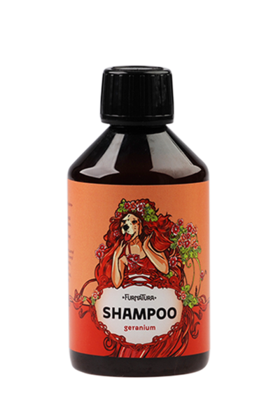 šampon pro psy s geraniem 250 ml