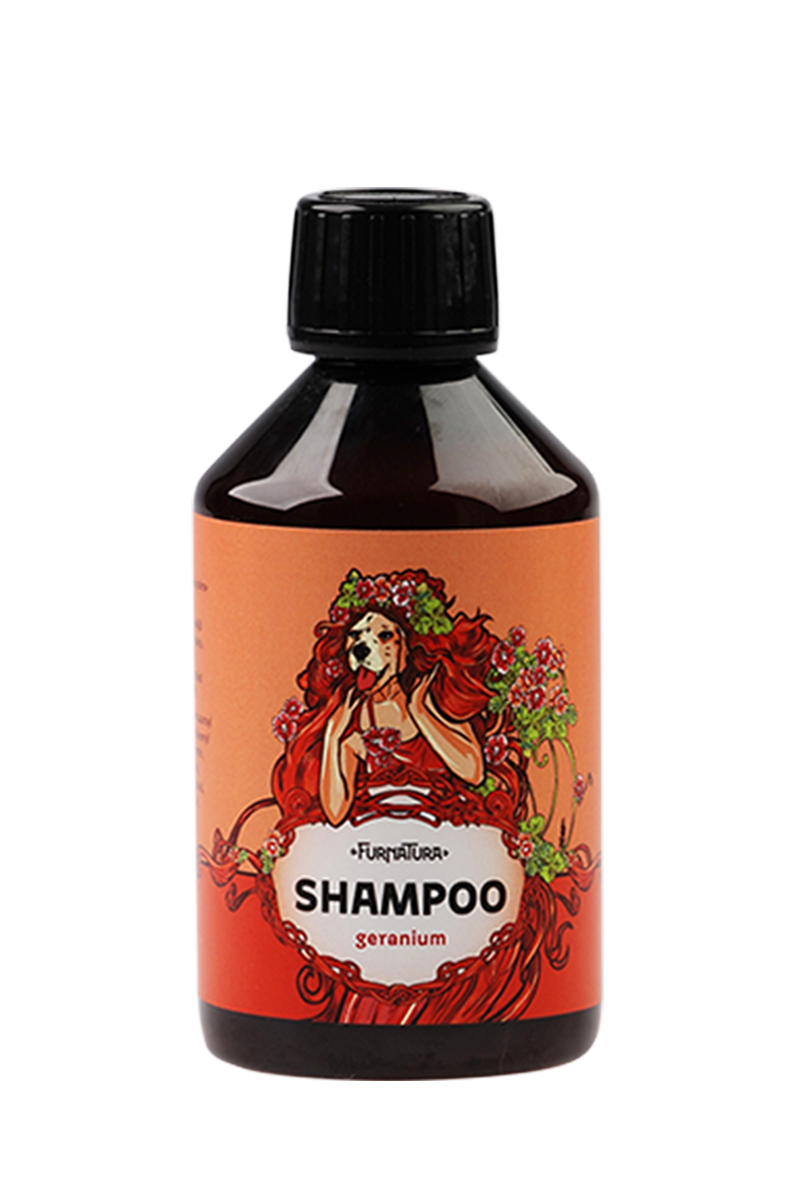 šampon pro psy s geraniem 250 ml