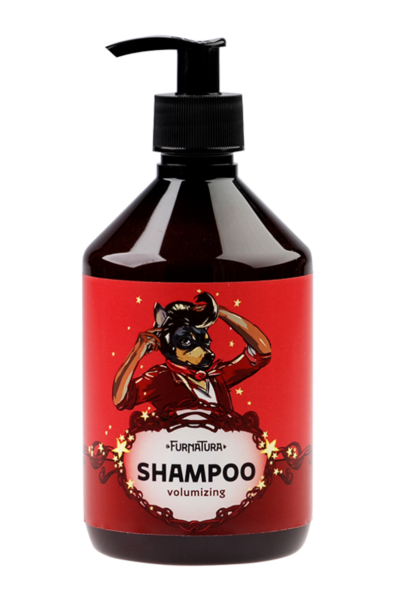 šampon pro psy na objem 500 ml